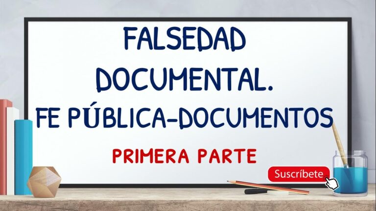 Descubren red de falsedad documental en documentos privados
